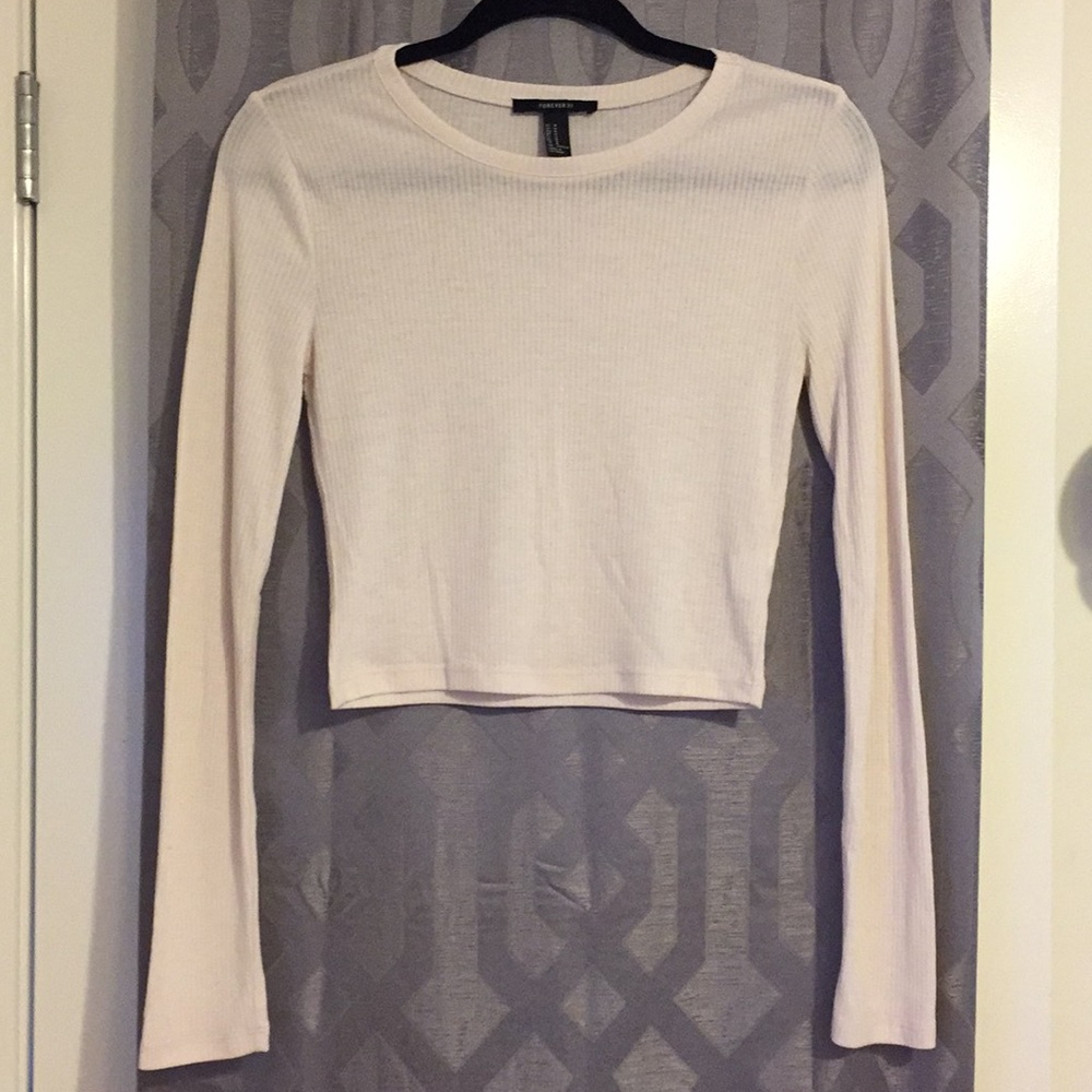 Forever 21 / Ribbed Crop Top / M